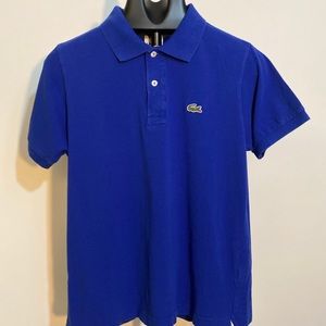 Men’s Blue Lacoste Polo - Small